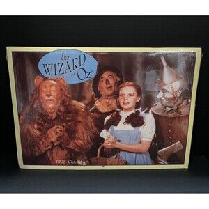 Vintage The Wizard of Oz 1995 Calendar Dorothy Toto Frameable New Sealed‎